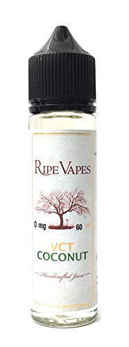 RIPE VAPES VCT COCONUT �R�R�i�b�c 60ml with �I���W�i�����j�R�[���{�g��15ml �d�q���΂� VAPE ���L�b�h �j�R�`���t���[