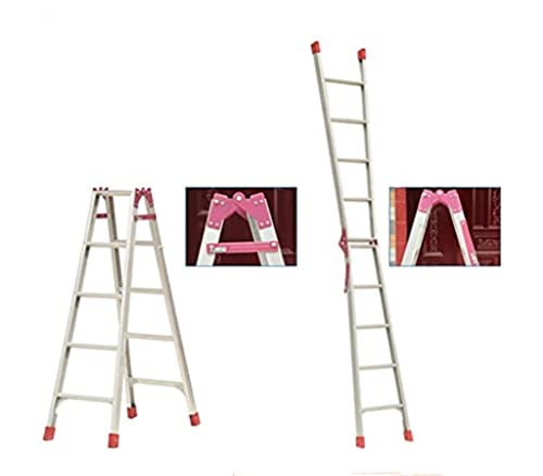 Aluminum Step Ladder Hinge Replacement Kit, Herringbone Ladder Tie Rod Attic Ladder Attachment, Accessories 2Pcs (L-Red) #TOP5