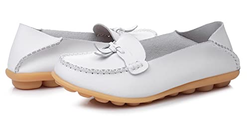 Image of VenusCelia Women's Decoration Comfy Walking Flat Loafer