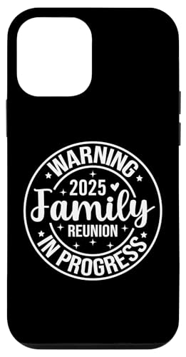 Coque pour iPhone 12 mini Family Reunion In Progress 2025 Warning Vacation Matching