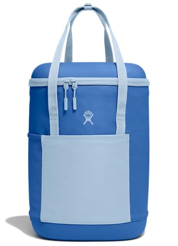 Image of Hydro Flask Cooler Backpack - Insulated Portable Soft Cooler - 20 L Capacity in Cascade and Surf Blue
