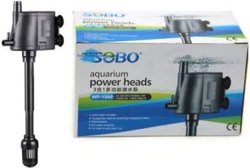 Sobo WP-1990 Aquarium Submersible Pump [ AC 220-240V 50/60Hz 15W H.MAX:1M F.MAX:1000L/HR ] - Central Fish Aquarium (B08DNZ2336) Amazon Price History, Amazon Price Tracker