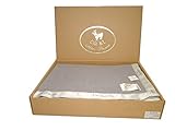 Col gris Couverture Patty 75% laine, 25% cachemire col. gris une place et demie 180 x 220 Cobi
