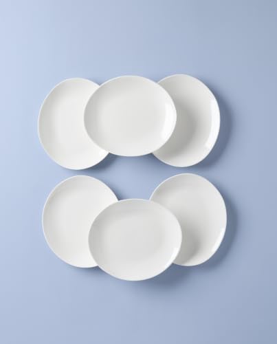 Image of Lenox Studio 1414 Curve Accent Plates Set For 6
