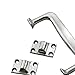 NHOSS 304 Stainless Steel Activity Fold Pull Handle Industry Mechanical Equipment Heavy Handle 1Pcs (Color : PL018-3)