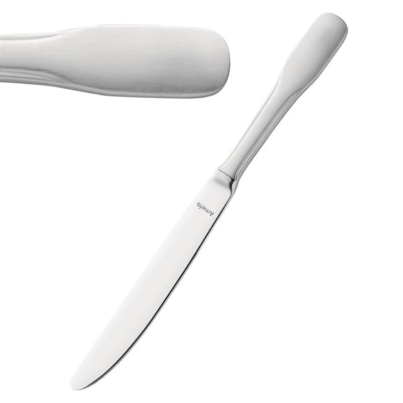 Amefa Couteaux de Table pour Restaurant Inox Vieux Paris Lot de 12