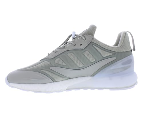 Image of adidas ZX 2K Boost 2.0 Mens Shoes Size 14, Color: Sesame /Sesame /Cloud White