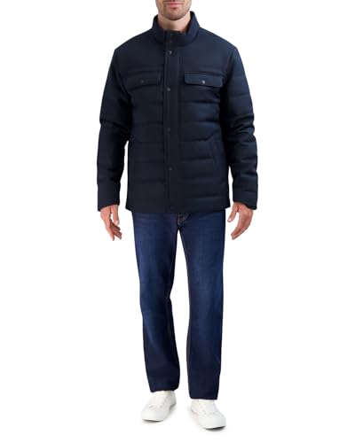 Cole Haan Men's Comfort Rain Quilt Coat