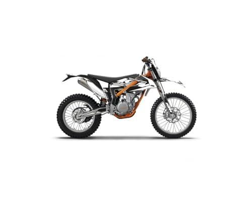 Kit deco moto cross KTM 350 Freeride blanc pour habillage complet