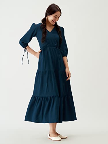 Image of AASK Women Fit and Flare Dress