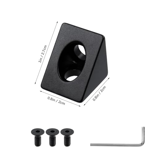 Vis et écrous pour accessoires d'imprimante 3D avec connecteur d'angle 2020 stable - 3