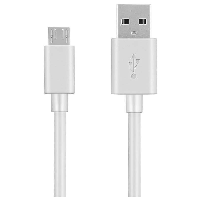 Usb Cable For Nokia C2-05 Original Data Cable Fast Charging Cable Sync Quick Charge Cable Speed Upto 3.4Amp High Speed Fast V8 Cable with 1.2m Long Cable - (White, SG.A4)