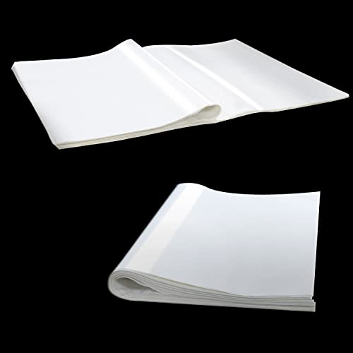 Wachspapier für Lebensmittel Käsepapier 100 Blatt Brotpapier Lebensmittelpapier Butterbrotpapier Papier Fettdicht für Küche Fleisch Burger Pizza Pommes Sandwiches Käse Kuchen Butterbrot 14 x 10 Zoll Cover