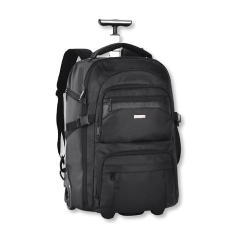 Mochila Masculina Executiva com Rodinhas Premium Trabalho Viagem