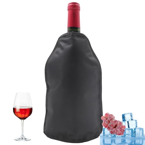 Funda Enfriadora De Vino, Enfriador De Botellas De Vino, Funda Enfriadora De Vino Para Botellas, Mantiene Las Bebidas, El Vino Y El Champán Fríos Durante Horas