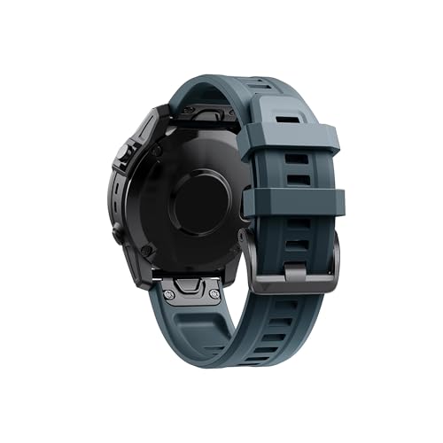 Bracelet de montre en silicone 26mm anti-transpiration pour Garmin Fenix 7X