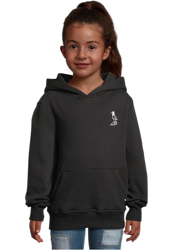 Sweat à capuche fille noir Mister Tee veste confort pour l'automne
