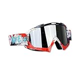 AJUSTEMENT PERSONNALISÉ - Ces lunettes de moto sont pensées pour les pilotes privilégiant confort et praticité.La sangle élastique en coton 100% pur offre une douceur agréable au contact de la peau,sans pression même lors du port prolongé.Son design réglable permet un ajustement sur mesure,s'adaptant parfaitement aux petites comme aux grandes tailles de tête.