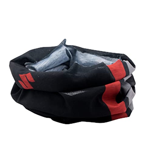 Suzuki Tour de cou tubulaire à col roulé Buff TB Buff, Noir/Rouge, Taille unique