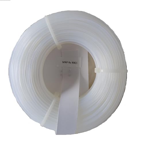 FASTRIM 3mm (0.12 inch) 50 metre Round/White/Grass Cutter/Nylon Trimmer line