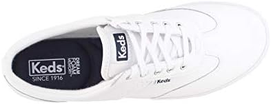 Keds Courty Core Lace Up, Sneaker Womens, White Leather, 6.5 Medium | Image 4