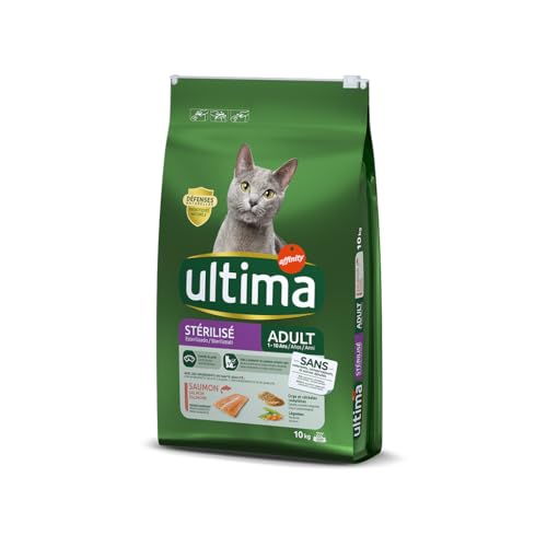Ultima Sterilizzato Adult Salmone - Cibo secco per gatti - 10 kg