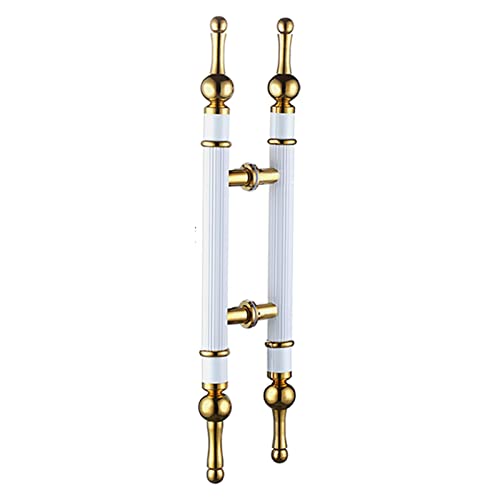 Poignée de porte pour hôtel et appartement avec fixation pour grands passages