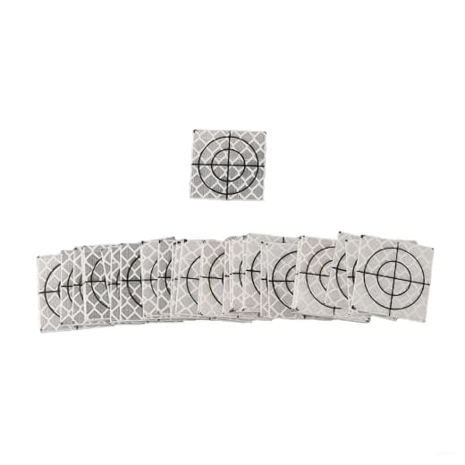Reflective Target Sheet for Construction Surveys