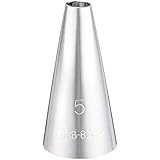 遠藤商事 業務用 口金 丸型 No.5 18-8ステンレス 日本製 WKT32005