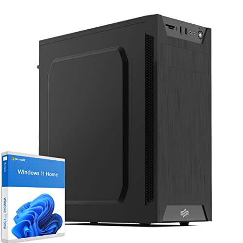 Sedatech PC de Bureau • Intel Pentium G6405 2X 4.1Ghz • Intel UHD- Graphics 610 • 16 Go RAM • 1To SSD M.2 • 3To HDD • WiFi • Bluetooth • CardReader • Windows • Unité Centrale Cover