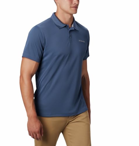 Image of Columbia Men Omni-Shade Utilizer Polo Tshirt for Hiking | Trekking | Camping | Safari | Travel | Lifestyle | Sun Protection