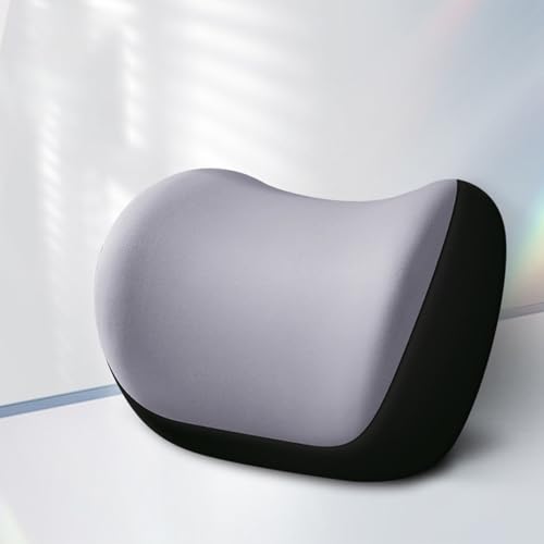 ネックパッド に適用スズキ アルト 9代目 HA37S/97S型 ヘッドレスト 低反発 ランバーサポート 取り付け簡単 人間工学 腰クッション 通気性 背もたれ クッション 車用品 (grey,ヘッドレスト)