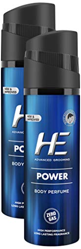 Image of HE Power Men's Perfume, 120ml (Buy 1 Get 1, 2 Pieces) Promo Pack