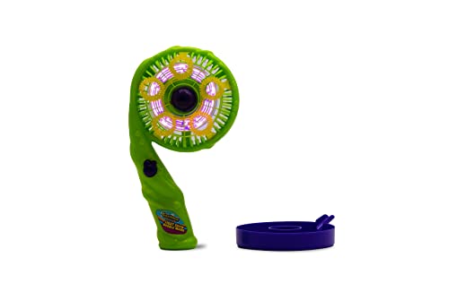 Gazillion Premium-Lichtshow-Seifenblasenstab bläst unzählige Seifenblasen mit 10 LICHTEFFEKTEN, perfekt für Partys im Freien bei Tag und Nacht. Inklusive Batterien. Für Kinder ab 3 Jahren Cover