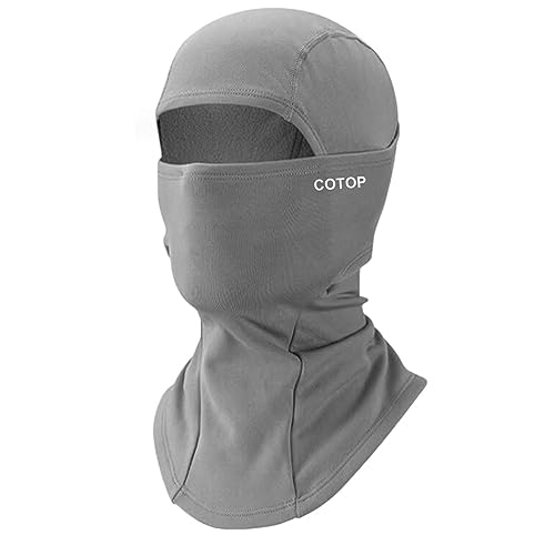 COTOP Passamontagna Moto sottocasco Invernale Ciclismo Bici Uomo Donna Balaclava Invernali Sci MTB Bici Mask Scaldacollo Moto Ciclismo Scaldacollo Invernale(Cotone)