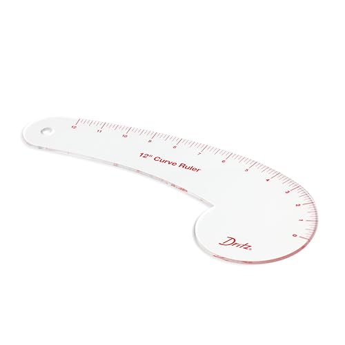 Règle courbe Dritz 12" pour tracé et découpe de couture