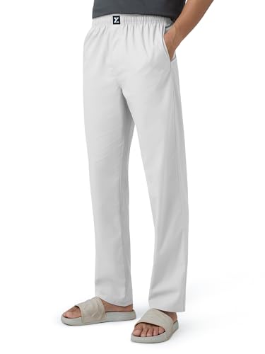 Image of XYXX Men's Pace Super Combed Cotton Regular Fit Solid Pyjamas | Dual Pockets, Ultra Light, Comfortable Lounge Pants for Men