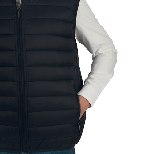 Alpine Swiss Clark Mens Puffer Vest Down Alternative Water Resistant Packable Outerwear Zip Up Pockets Warm Versatile Layer3