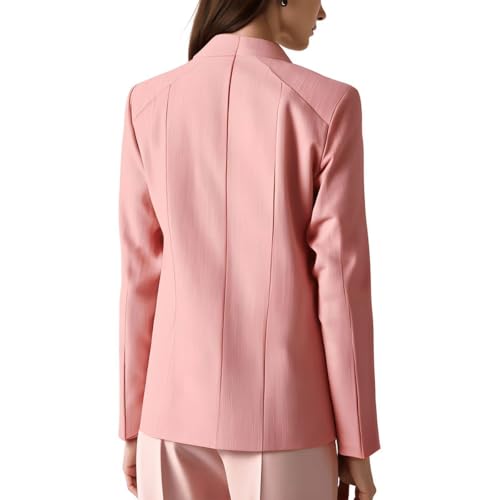 Anne Klein Womens Textured One-Button Blazer3
