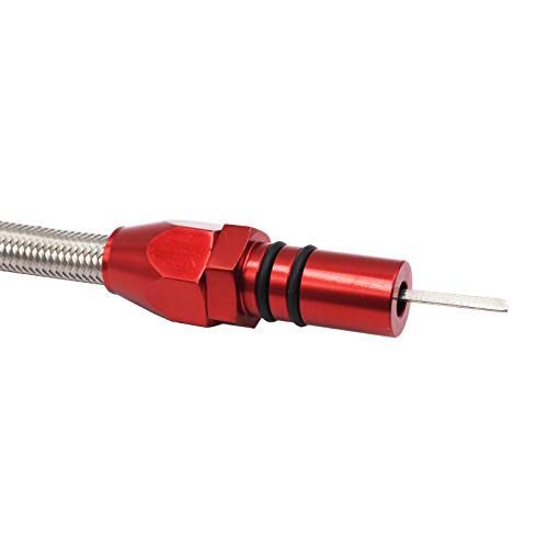 1409Kmt KMT-OT00331 Th350 Th400 Transmission Dipstick Tube Tool With Lock Flexible Stainless Steel Compatible With Chevy Gm Th350 Tranny 350 Turbo Hot Th400 Turbo thumb #4