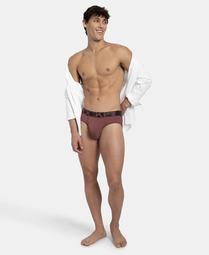 Image of Jockey IC27 Men's Tactel Microfiber Elastane Stretch Solid Brief with Moisture Move Treatment