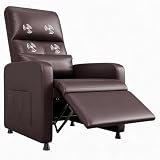 ZoomBuggy Massagesessel Elektrisch Mit 8 Modi & Liegefunktion, Fernsehsessel Mit Heizung Und USB, Relaxsessel Bis 180 kg Belastbar
