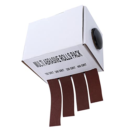 Papier de verre abrasif en rouleau antistatique NUOBESTY pour bois et métal