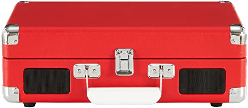 Image of Crosley CR8005DP-RE1 Cruiser Plus Record Player, Red
