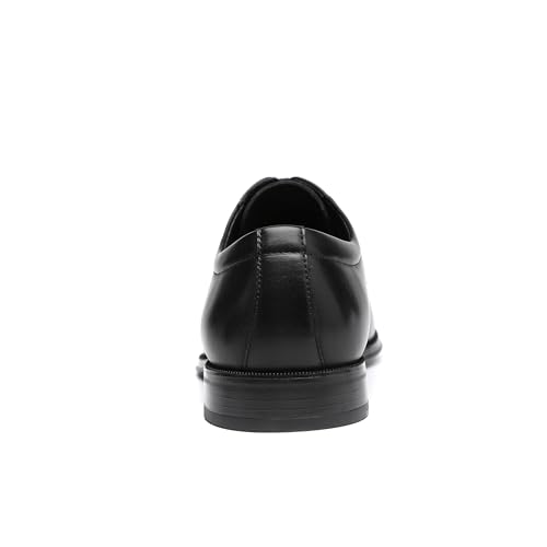 Image of DECARSDZ Mens Classic Formal Oxford Lace-up Patent Leather Shoe for Men Wedding Suit Tuxedo Dress Shoes