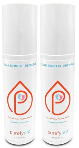Purefypro Disinfectant Spray 4oz 2pk