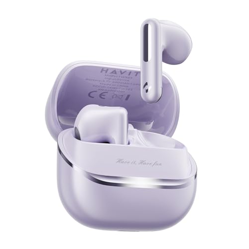 Écouteurs hybrides adaptatifs sans fil ANC havit Bluetooth 40H