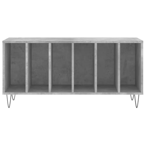 Estante estable de 100 cm con amplio espacio para LPs y equipos Hifi 4