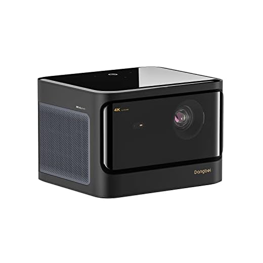 Dangbei Mars Pro 4k Beamer, echte 4K-Auflösung (3840 x 2160P) DLP-Projektor mit Android 4 GB + 128 G, 2 x 10 W HiFi-Lautsprecher, Auto Keystone, Autofokus, HDR10 (Mars Pro)