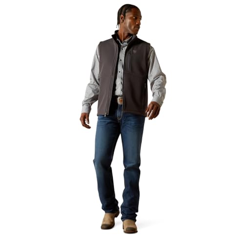 ARIAT Men's Logo Softshell Vest3